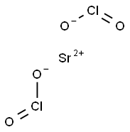 ビス亜塩素酸ストロンチウム 化学構造式