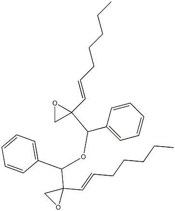 2-(1-Heptenyl)phenylglycidyl ether 结构式