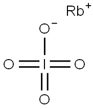 Periodic acid rubidium salt