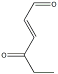 (2E)-2-Hexene-1,4-dione Structure