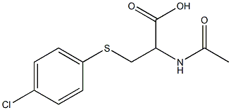2-Acetylamino-3-(4-chlorophenylthio)propionic acid