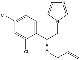 1-[(R)-2-(Allyloxy)-2-(2,4-dichlorophenyl)ethyl]-1H-imidazole Structure
