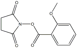 2-Methoxybenzoic acid succinimidyl ester Structure