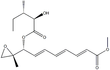 (2E,4E,6E,8R,9S)-8-[[(2R,3S)-2-Hydroxy-3-methylpentanoyl]oxy]-9,10-epoxy-9-methyl-2,4,6-decatrienoic acid methyl ester