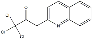 3-(Quinolin-2-yl)-1,1,1-trichloro-2-propanone