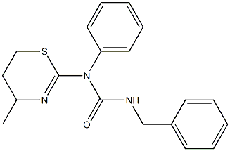 N'-Benzyl-N-phenyl-N-[(5,6-dihydro-4-methyl-4H-1,3-thiazin)-2-yl]urea