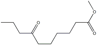 7-Ketocapric acid methyl ester Structure