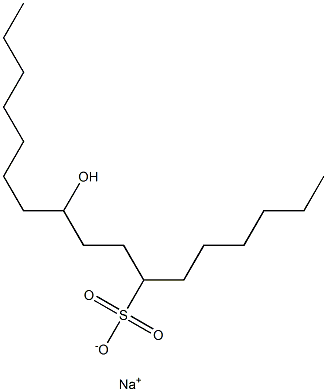10-Hydroxyheptadecane-7-sulfonic acid sodium salt