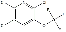 2,5,6-Trichloro-3-(trifluoromethoxy)pyridine Structure