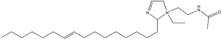 1-[2-(Acetylamino)ethyl]-1-ethyl-2-(9-hexadecenyl)-3-imidazoline-1-ium|