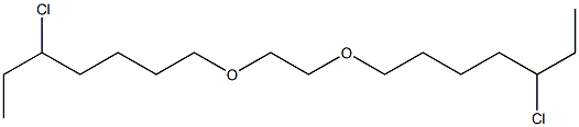 1,1'-[1,2-Ethanediylbis(oxy)]bis(5-chloroheptane) Structure