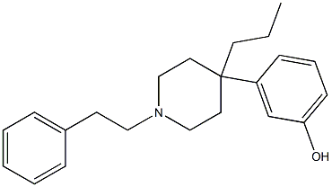 3-(1-Phenethyl-4-propylpiperidin-4-yl)phenol