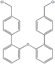 [p-(クロロメチル)フェニル]フェニルエーテル 化学構造式