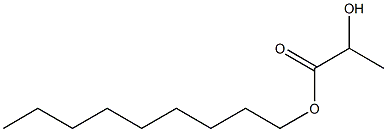 (-)-L-乳酸ノニル 化学構造式