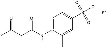 4-(Acetoacetylamino)-3-methylbenzenesulfonic acid potassium salt