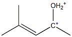 2-Oxonio-4-methyl-3-penten-2-ylium