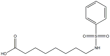 8-(Phenylsulfonylamino)octanoic acid|
