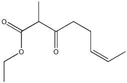 (Z)-2-Methyl-3-oxo-6-octenoic acid ethyl ester