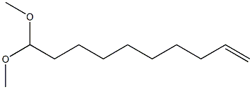 9-デセナールジメチルアセタール 化学構造式