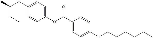 4-(Hexyloxy)benzoic acid 4-[(R)-2-methylbutyl]phenyl ester|