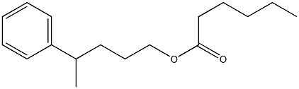  Hexanoic acid 4-phenylpentyl ester