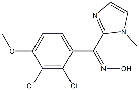 (Z)-(2,3-Dichloro-4-methoxyphenyl)(1-methyl-1H-imidazol-2-yl) ketone oxime
