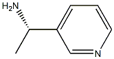 (-)-3-[(S)-1-Aminoethyl]pyridine Structure