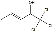 5,5,5-Trichloro-2-penten-4-ol 结构式