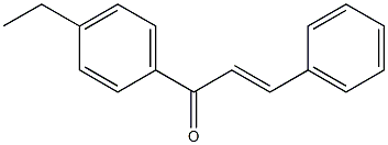 (E)-4'-Ethylchalcone Struktur