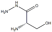 (S)-2-Amino-3-hydroxypropionic acid hydrazide Struktur
