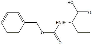 (S)-2-(Benzyloxycarbonylamino)butanoic acid 结构式