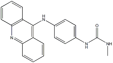N-[4-[(Acridine-9-yl)amino]phenyl]-N'-methylurea 结构式