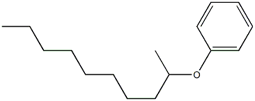 2-Phenoxydecane Struktur