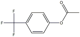 1-Acetoxy-4-(trifluoromethyl)benzene Structure
