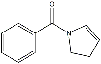 1-ベンゾイル-2,3-ジヒドロ-1H-ピロール 化学構造式