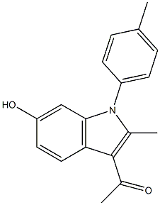 3-Acetyl-1-(4-methylphenyl)-2-methyl-1H-indol-6-ol
