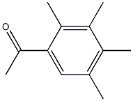 2',3',4',5'-Tetramethylacetophenone Structure