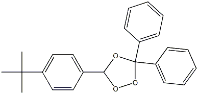 3-(4-tert-Butylphenyl)-5,5-diphenyl-1,2,4-trioxolane Structure