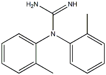 1,1-Di-o-tolylguanidine 结构式