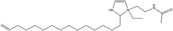 1-[2-(Acetylamino)ethyl]-1-ethyl-2-(14-pentadecenyl)-4-imidazoline-1-ium