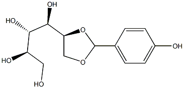 5-O,6-O-(4-Hydroxybenzylidene)-L-glucitol