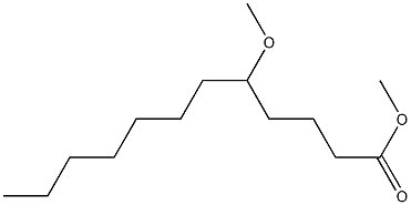 5-Heptyl-6-oxoenanthic acid methyl ester Structure