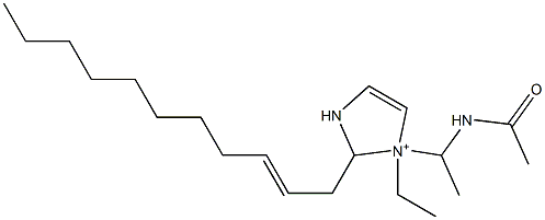 1-[1-(Acetylamino)ethyl]-1-ethyl-2-(2-undecenyl)-4-imidazoline-1-ium