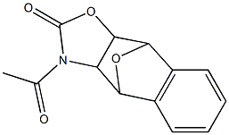 3-Acetyl-3a,4,9,9a-tetrahydro-4,9-epoxynaphth[2,3-d]oxazol-2(3H)-one