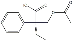 [R,(+)]-2-(Acetyloxymethyl)-2-phenylbutyric acid|