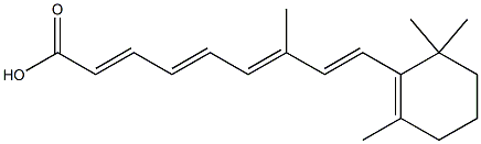 13-デメチルレチン酸 化学構造式