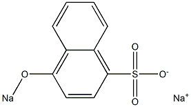 4-Sodiooxy-1-naphthalenesulfonic acid sodium salt