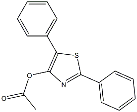 Acetic acid 2,5-diphenyl-4-thiazolyl ester
