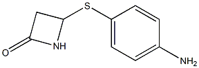 4-(p-Aminophenylthio)azetidin-2-one