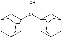 Di(1-adamantyl)hydroxymethyl radical Structure